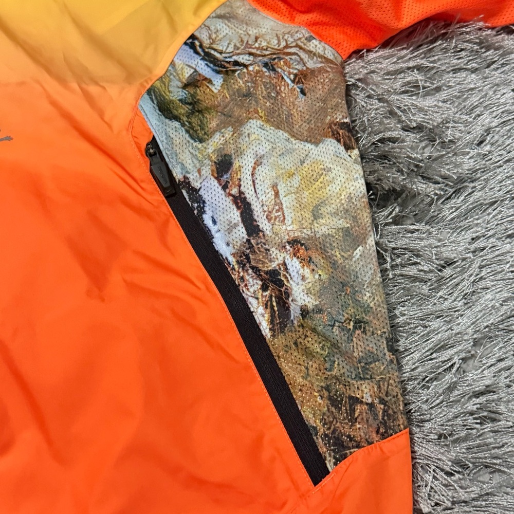 Nike NOCTA Jacket Mens Medium Pullover Mountain View Camo Forza (FB1783-731) - Picture 6 of 10